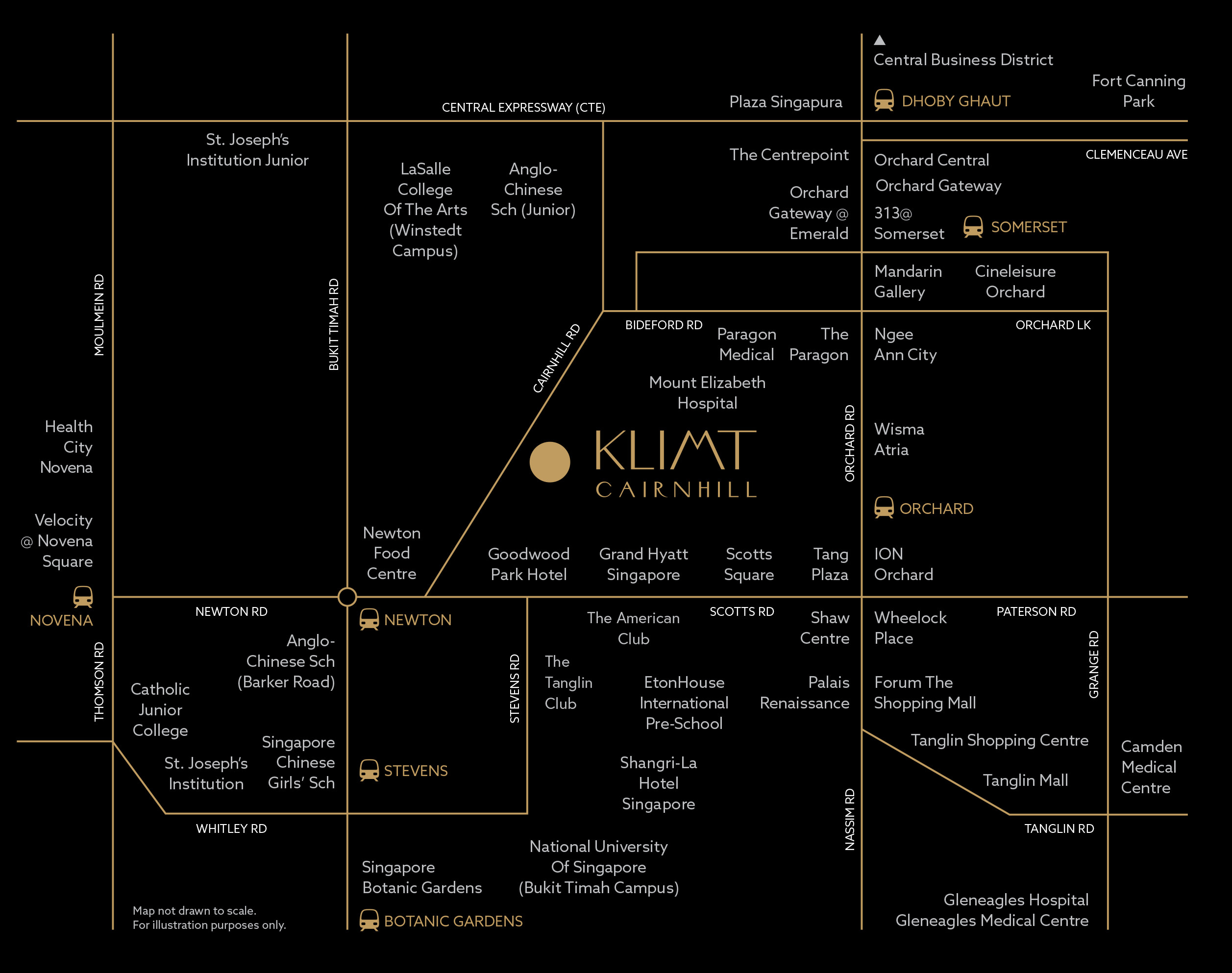 Location Map (Klimt Cairnhill)
